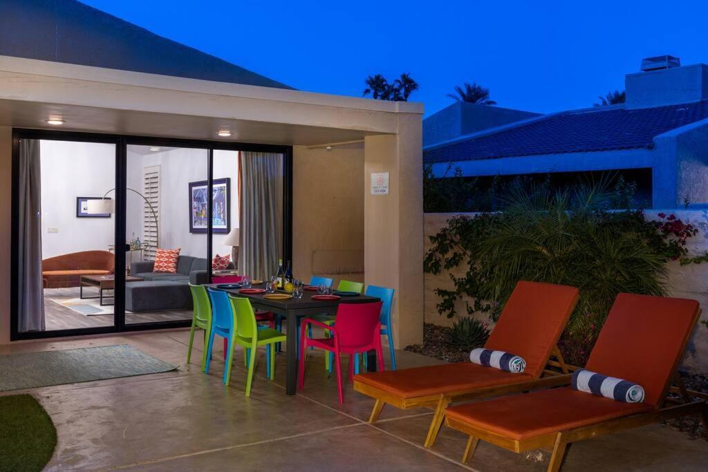 The Sunset House Pool & Spa Palm Springs Extérieur photo