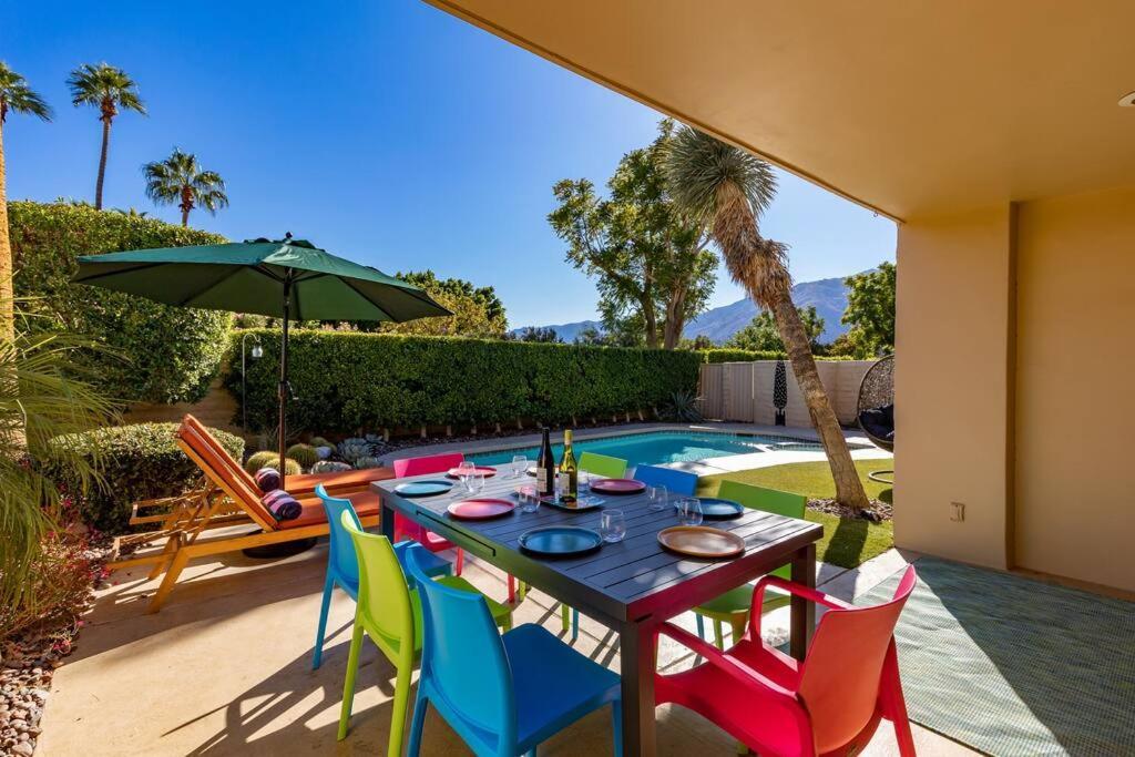 The Sunset House Pool & Spa Palm Springs Extérieur photo