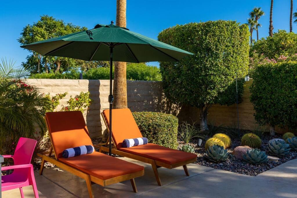 The Sunset House Pool & Spa Palm Springs Extérieur photo